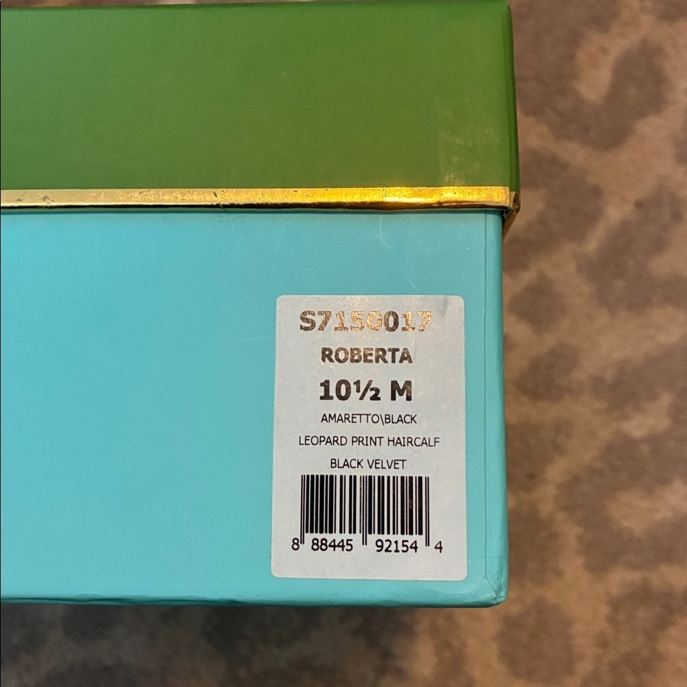 KATE SPADE Roberta Leopard Calf Hair Print Wedge - Picture 7 of 7